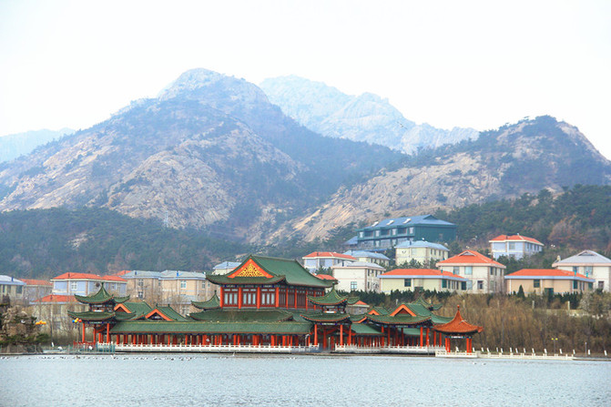 山东威海西霞口隆霞湖景区