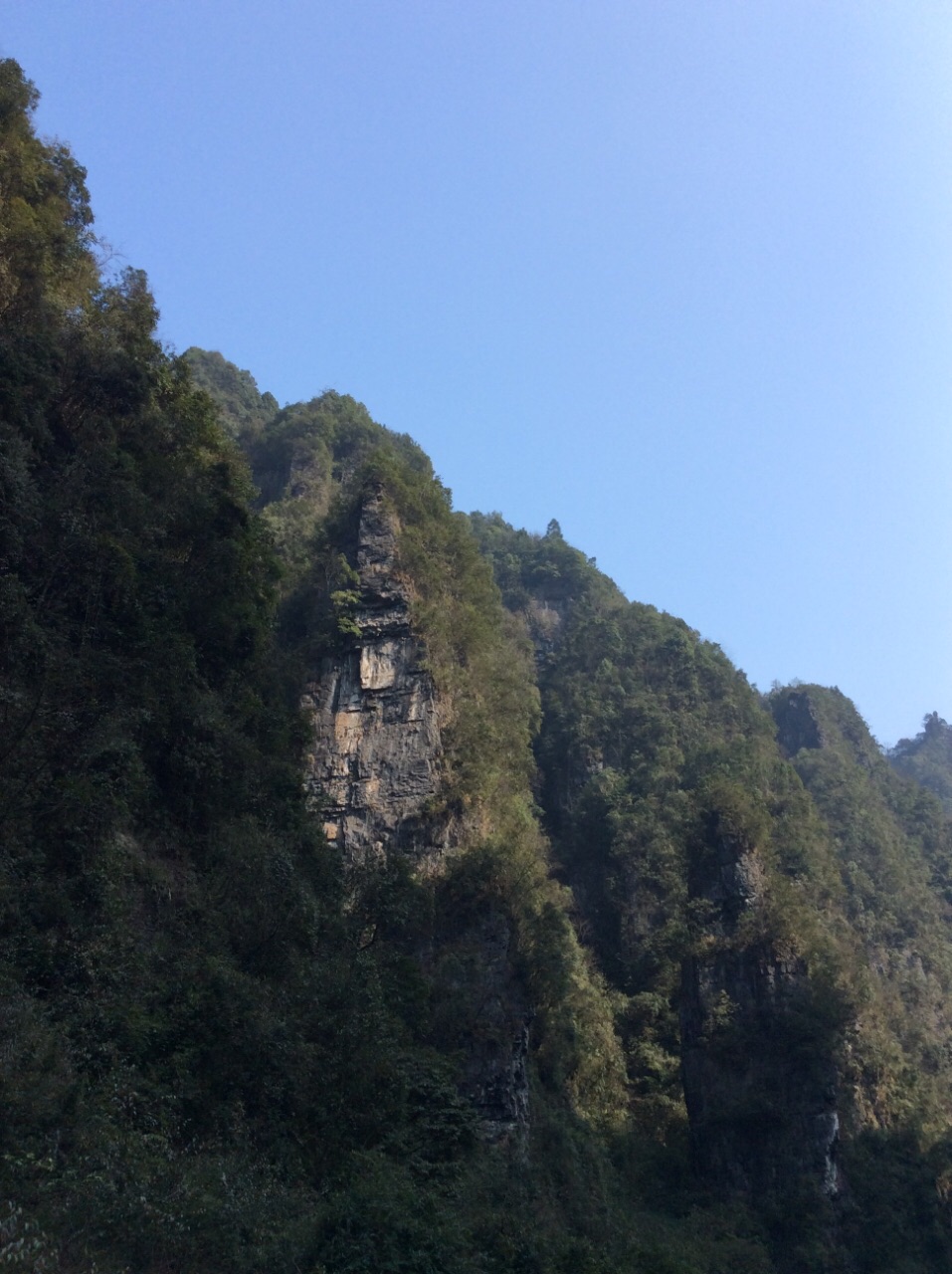 酉阳笋岩大峡谷旅游景点攻略图