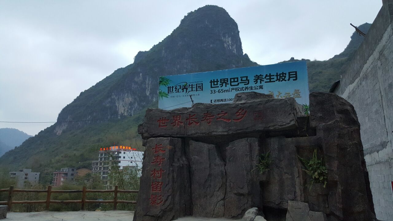 巴马长寿村旅游景点攻略图