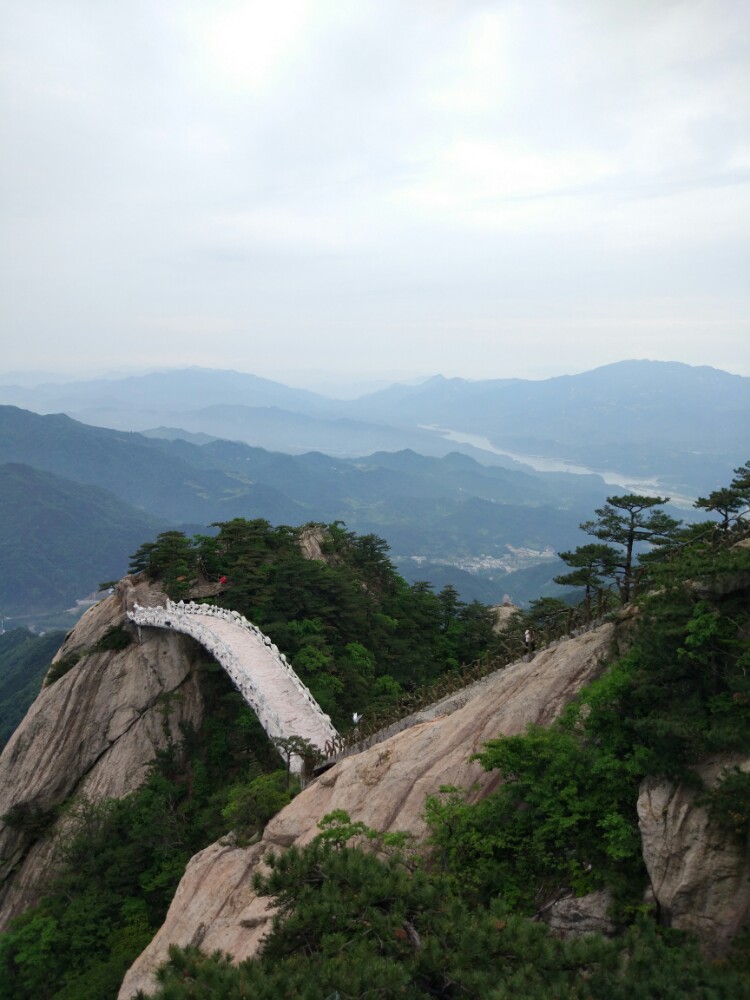 天堂寨风景区旅游景点攻略图
