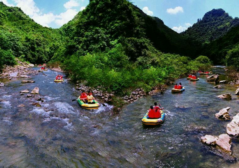 【携程攻略】宁国青龙双河漂流景点,整体环境很不错