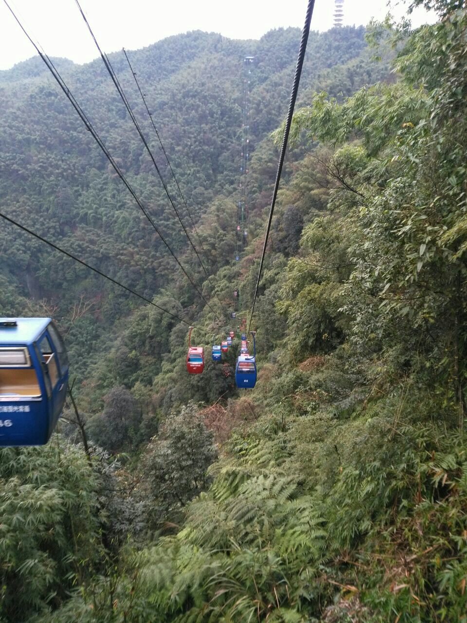 蜀南竹海景区观光索道