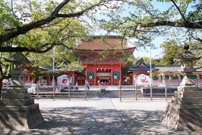 静冈县富士山的浅间神社