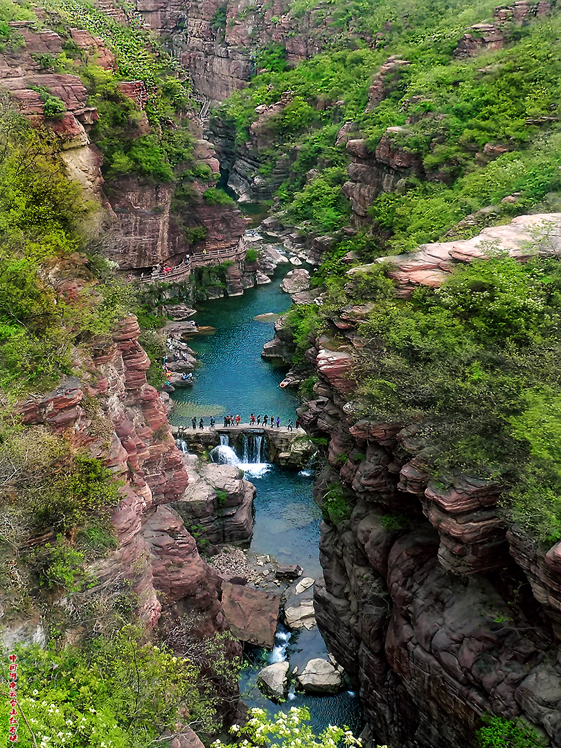 河南云台山红石峡景区游记(图)