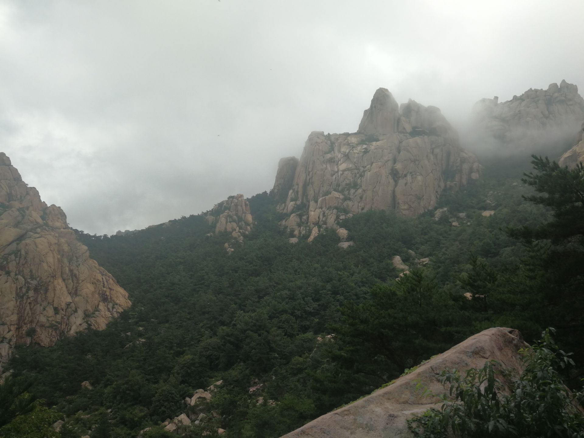崂山一共包含六个景区,仰口风景区和太清风景区是其中唯二的两个5a级