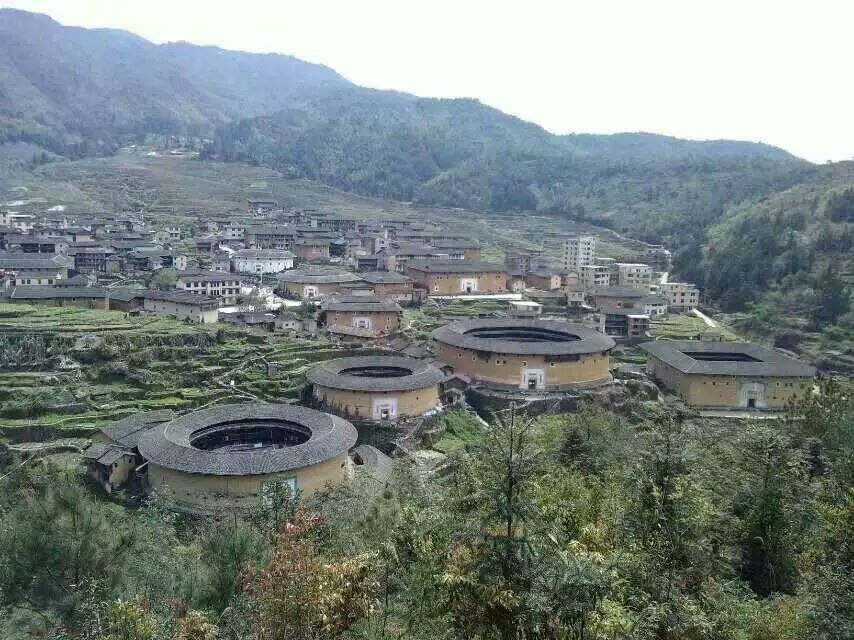 永定土楼旅游景点攻略图