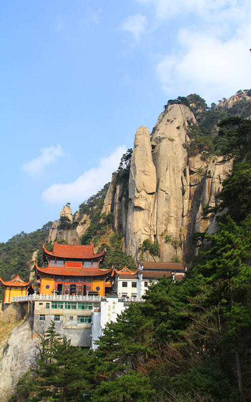 那一年-中华四大佛教圣地【安徽九华山游记】化城寺,天台景区,观音