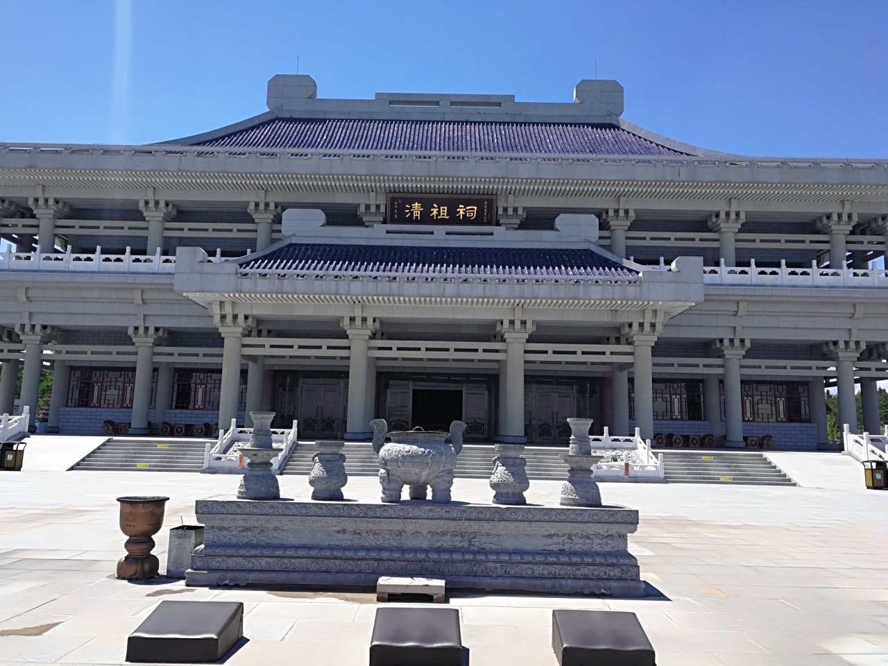 天气都非常好,登高望远,心情也格外的好,这次有幸看到清祖祠,了解了