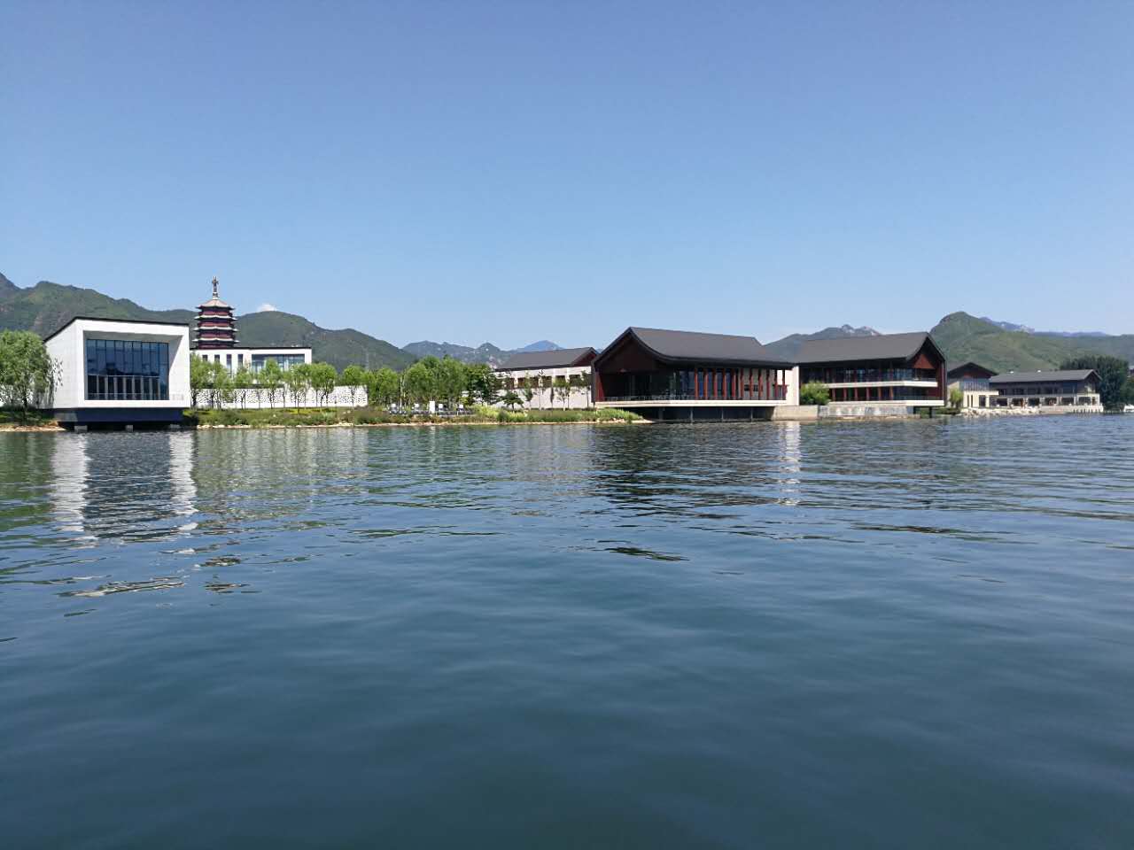 雁栖湖旅游景点攻略图