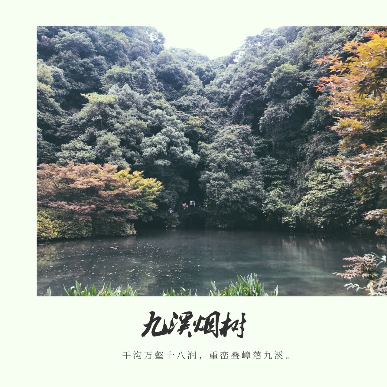 九溪烟树旅游景点攻略图