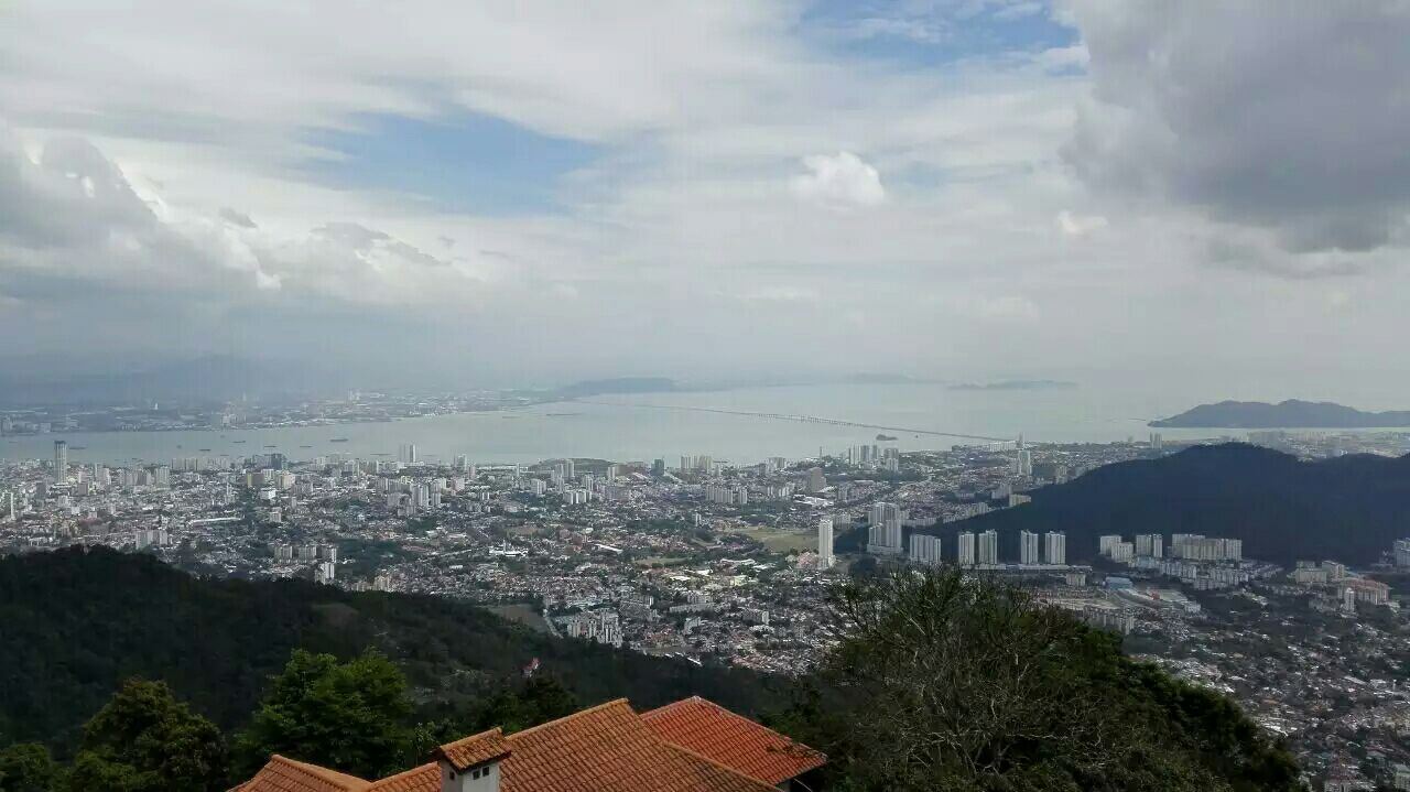 【携程攻略】槟榔屿升旗山景点,槟城升旗山上到山顶,.