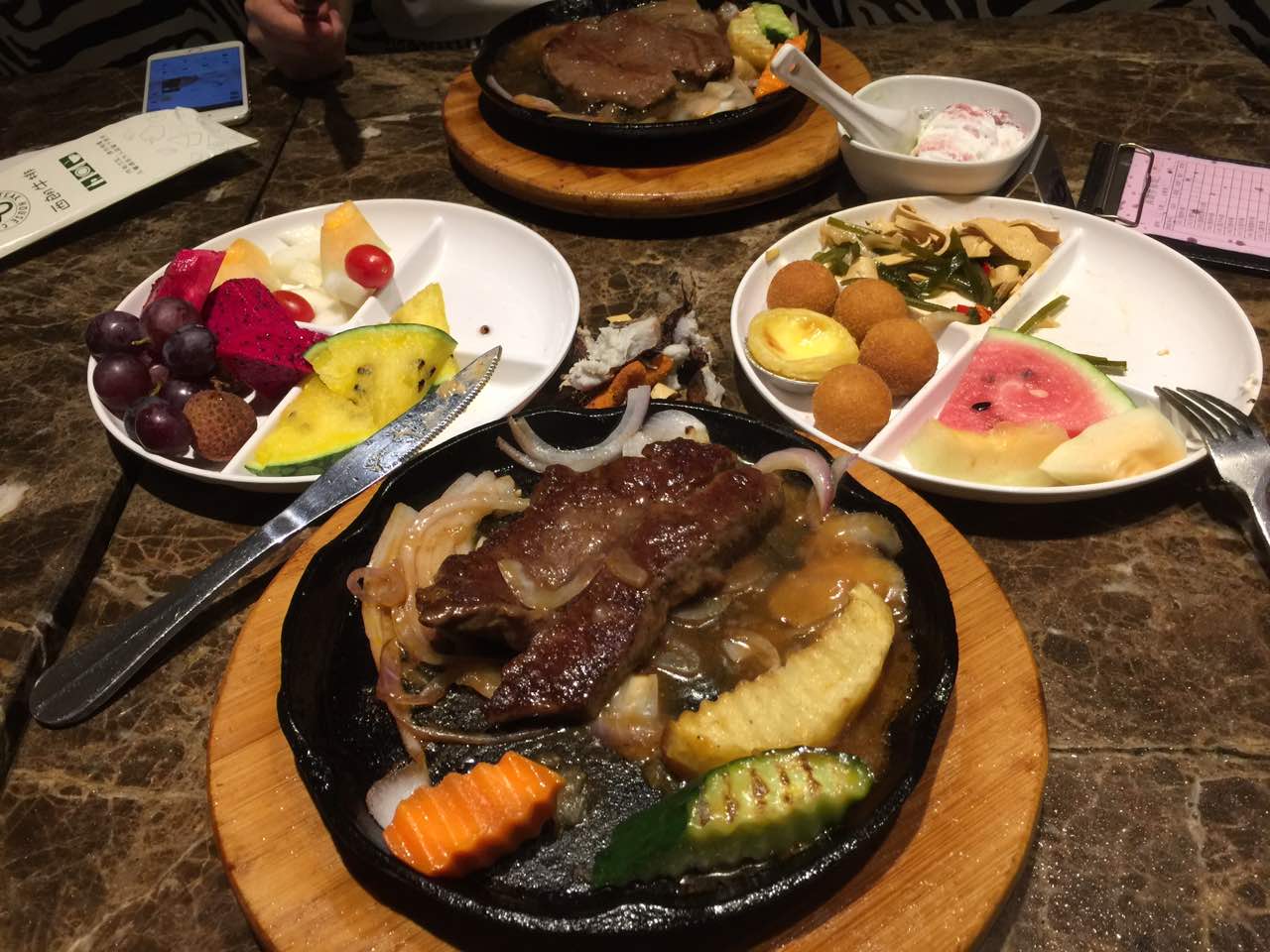 2022西朗牛排(温岭锦江店)美食餐厅,好吃牛排很嫩点的