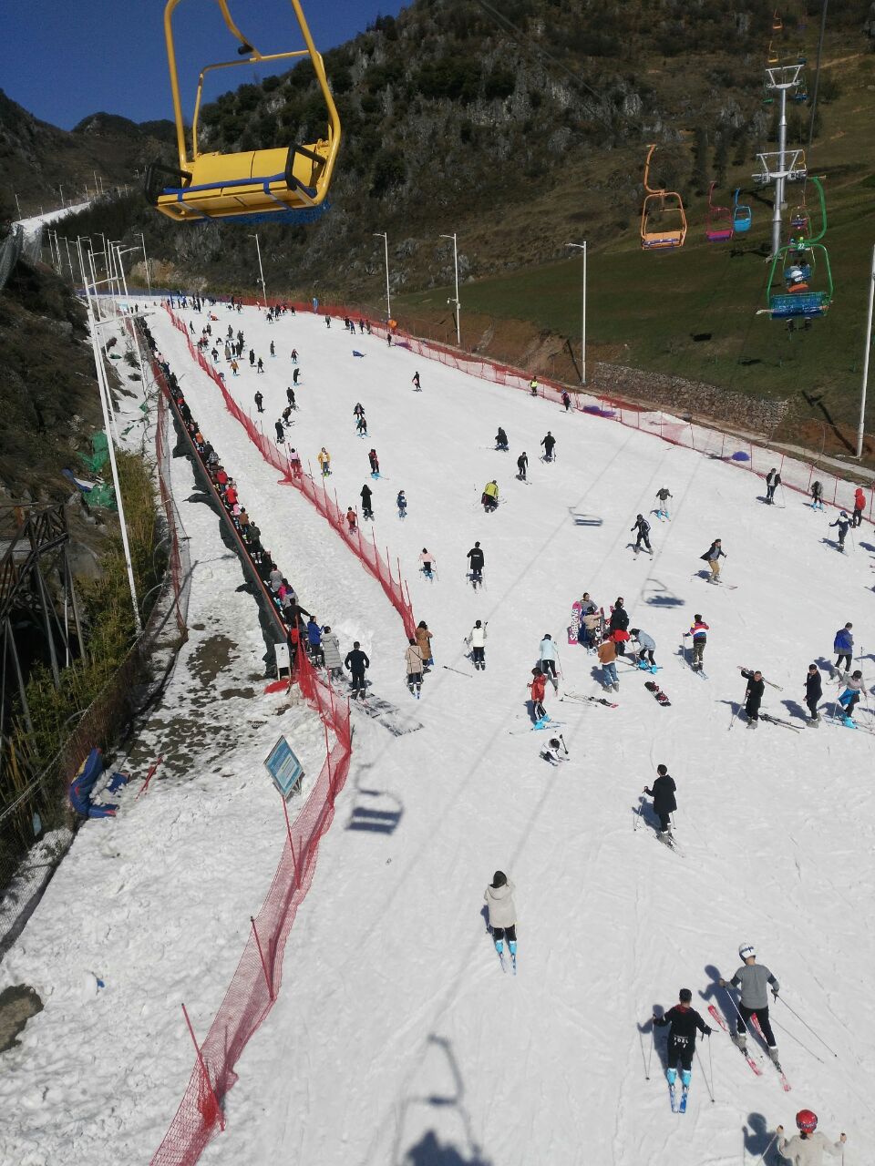 六盘水梅花山滑雪场好玩吗,六盘水梅花山滑雪场景点样