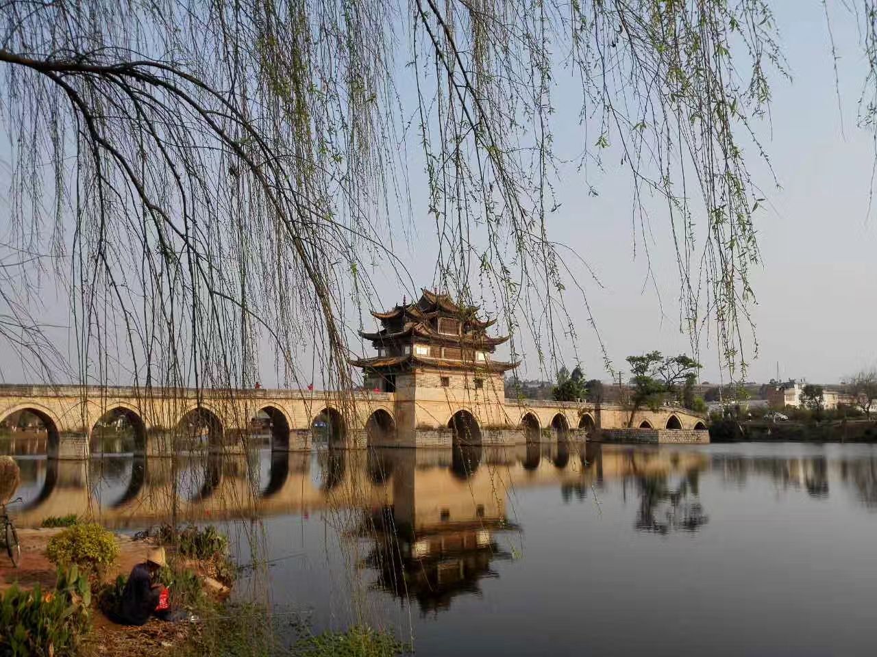 建水十七孔桥旅游景点攻略图