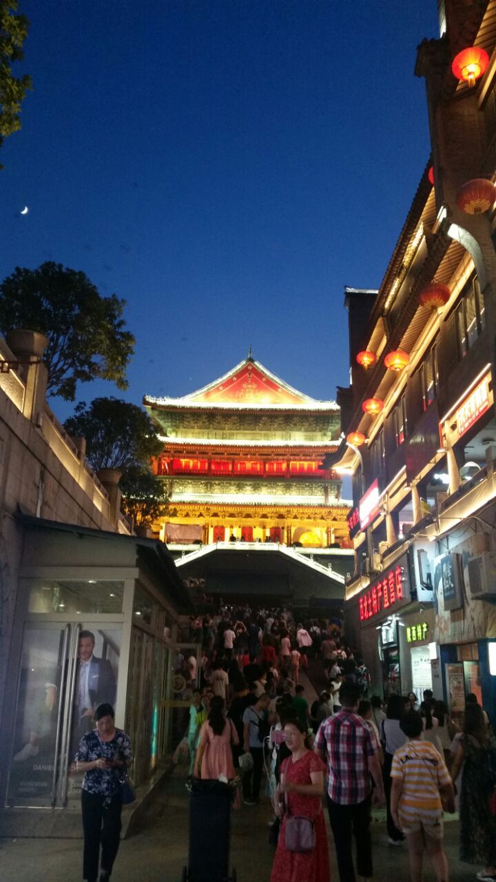 西安鼓楼旅游景点攻略图
