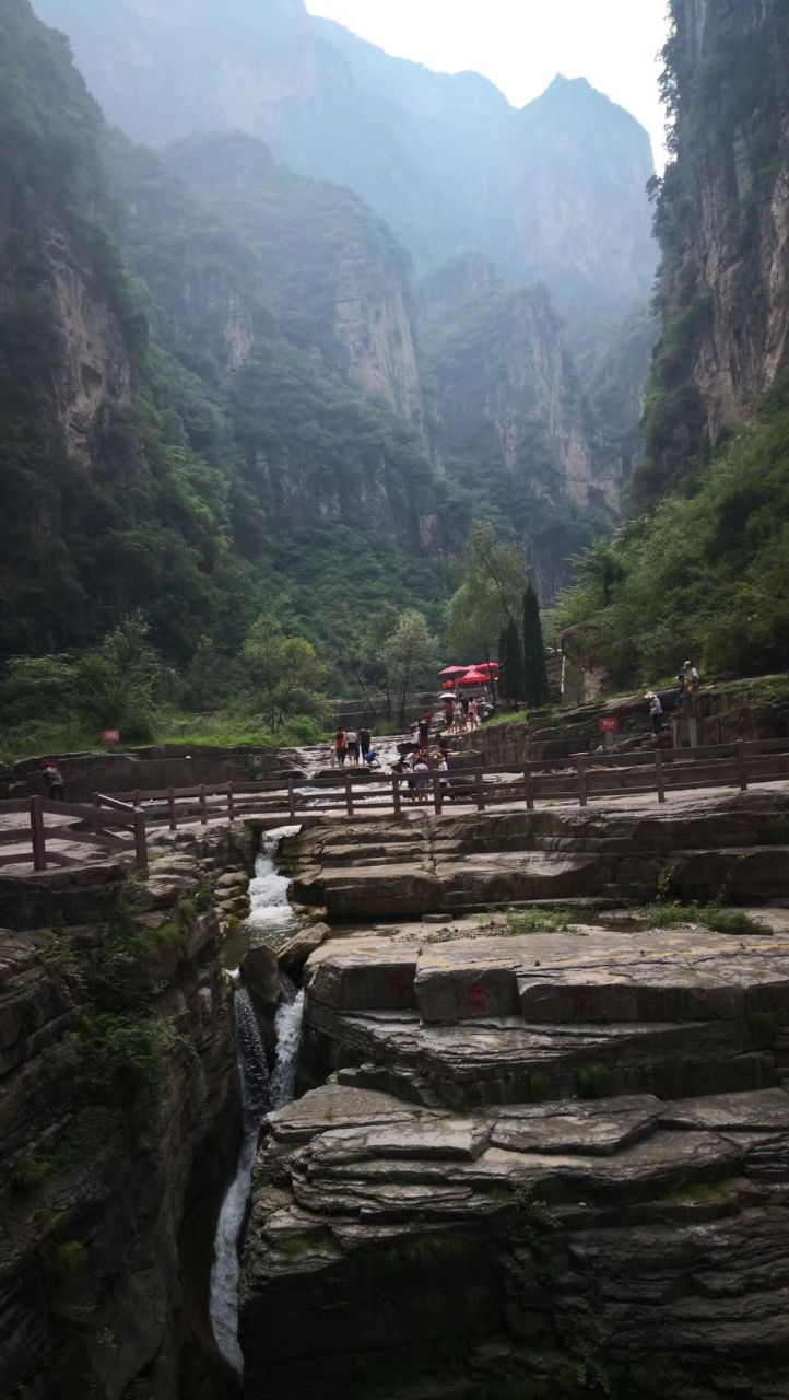 八泉峡旅游景点攻略图