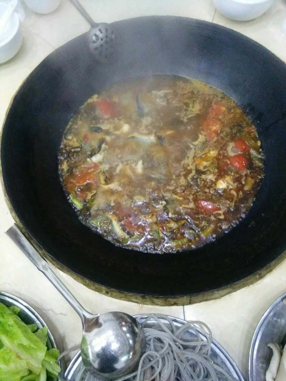 大锅大灶柴火饭庄