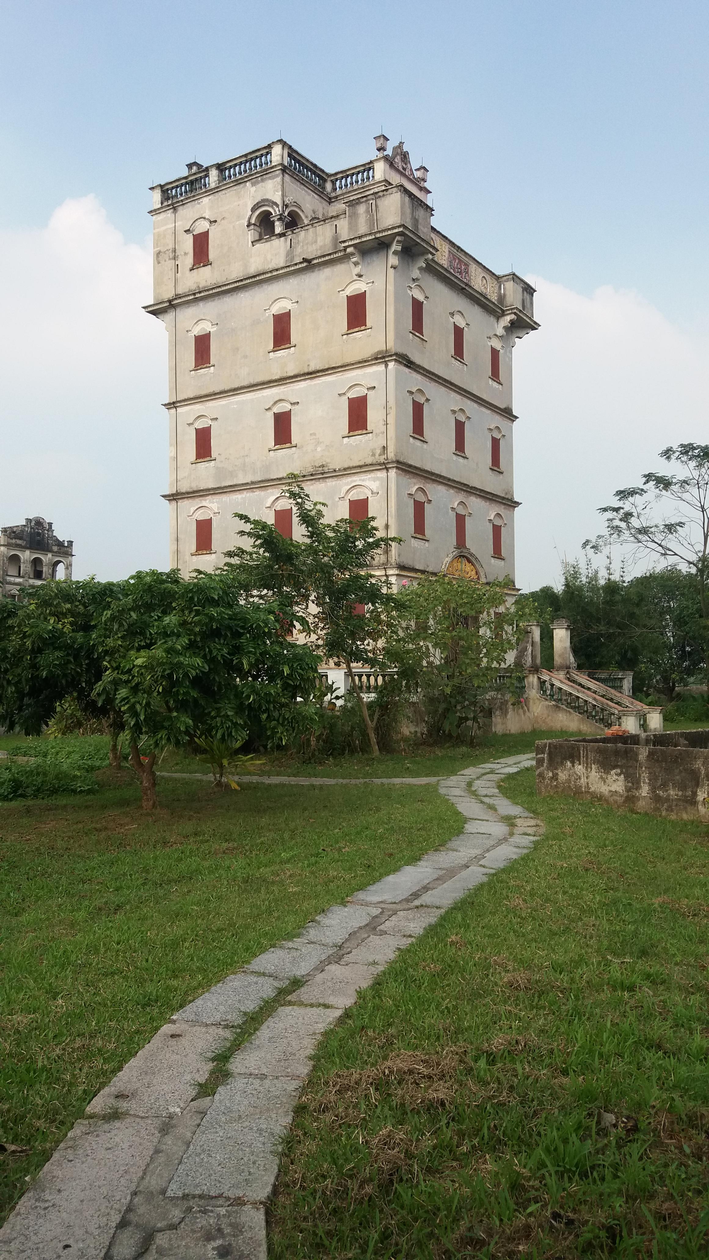 【携程攻略】开平自力村碉楼群景点,1,自力村,位于广东省开平市塘口镇