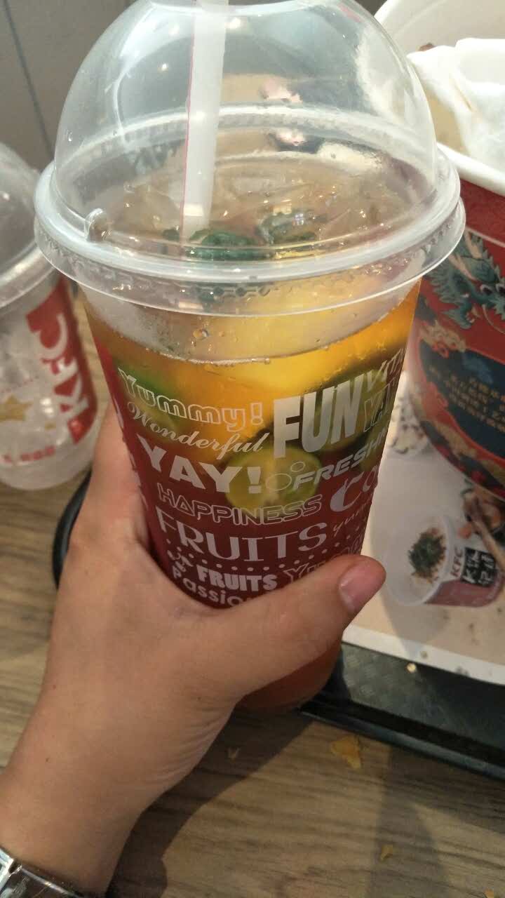 【携程美食林】北京肯德基(延庆店)餐馆,柠檬茶好喝