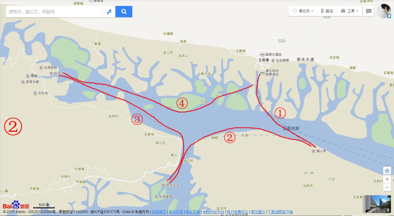 仙岛湖风景区