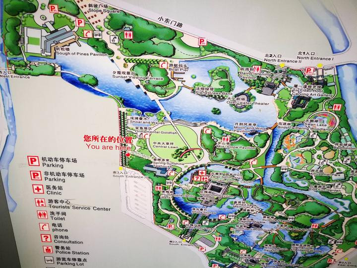 红梅公园地图分布图