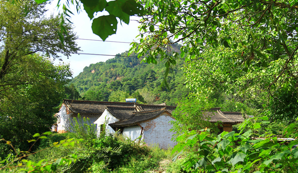 麦积山石窟风景区农家小院
