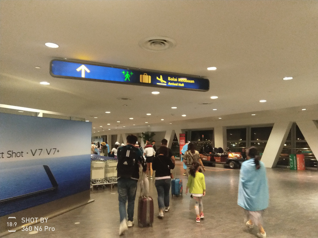 吉隆坡klia2国际机场到达大厅
