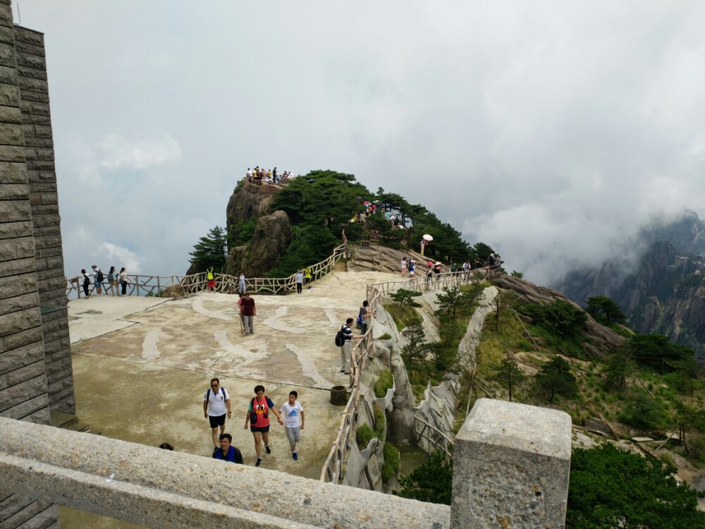 光明顶旅游景点攻略图