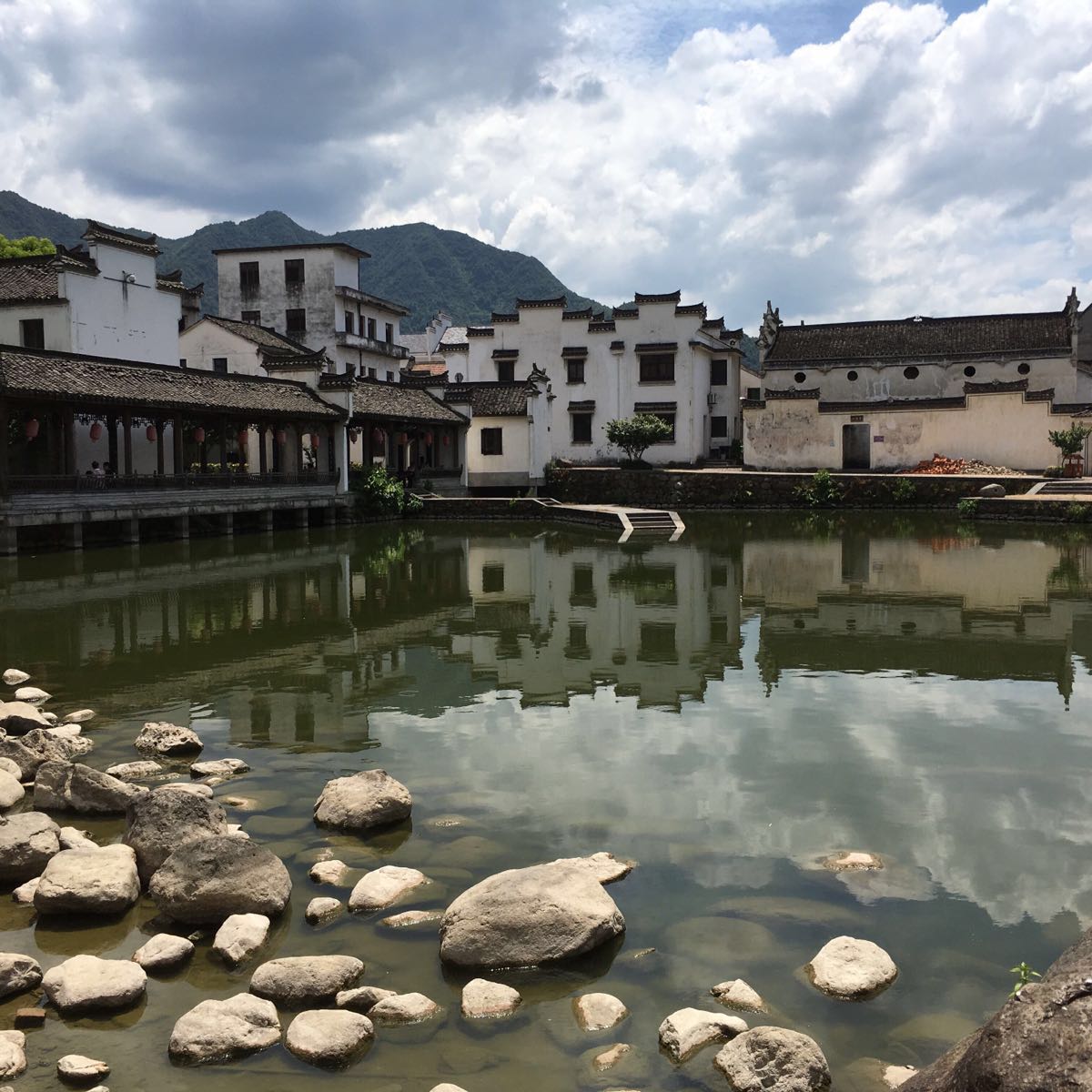 【携程攻略】富阳区龙门古镇景点,杭州市富阳区的龙门古镇,我们在炎热