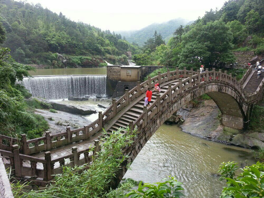 九鲤湖风景区旅游景点攻略图