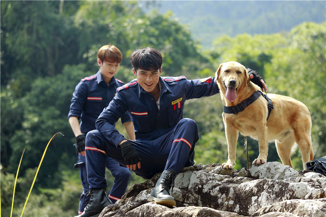 呀诺达旅游· 姜潮携神犬小七再来袭,情人节上演花式"秀狗"