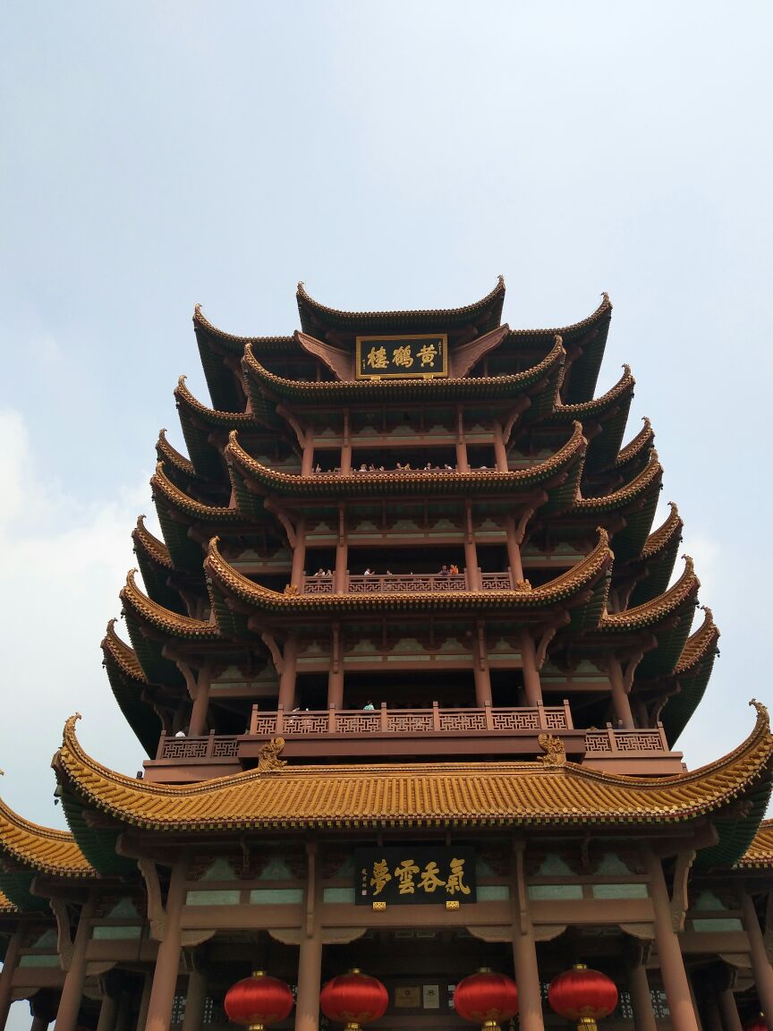 【携程攻略】武汉黄鹤楼景点,黄鹤楼已非古建,说好的.