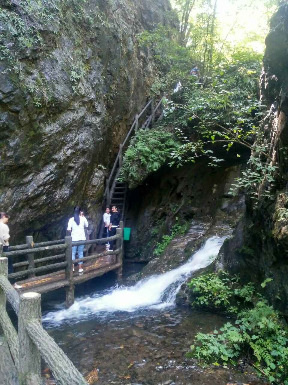 重渡沟风景区旅游景点攻略图