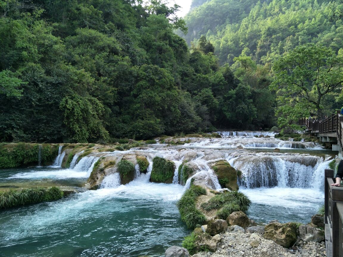   荔波樟江风景区分大小七孔景区