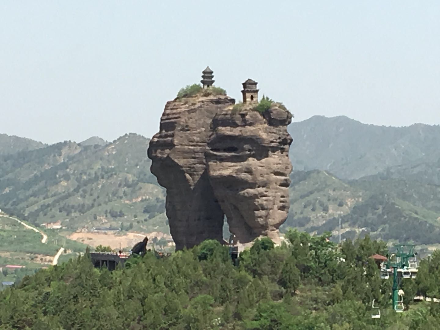 【携程攻略】承德双塔山好玩吗,承德双塔山景点怎么样_点评_评价