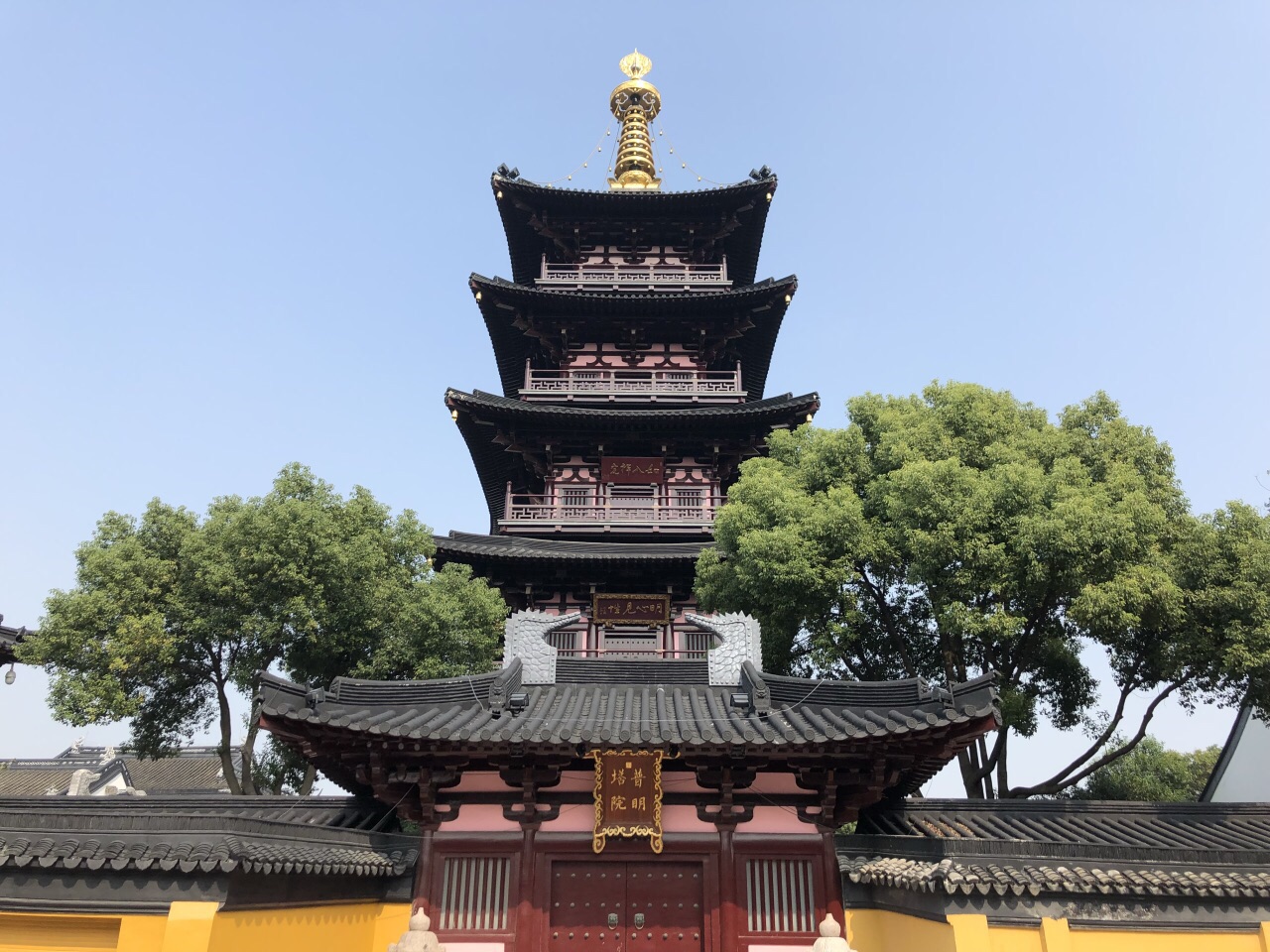 寒山寺旅游景点攻略图