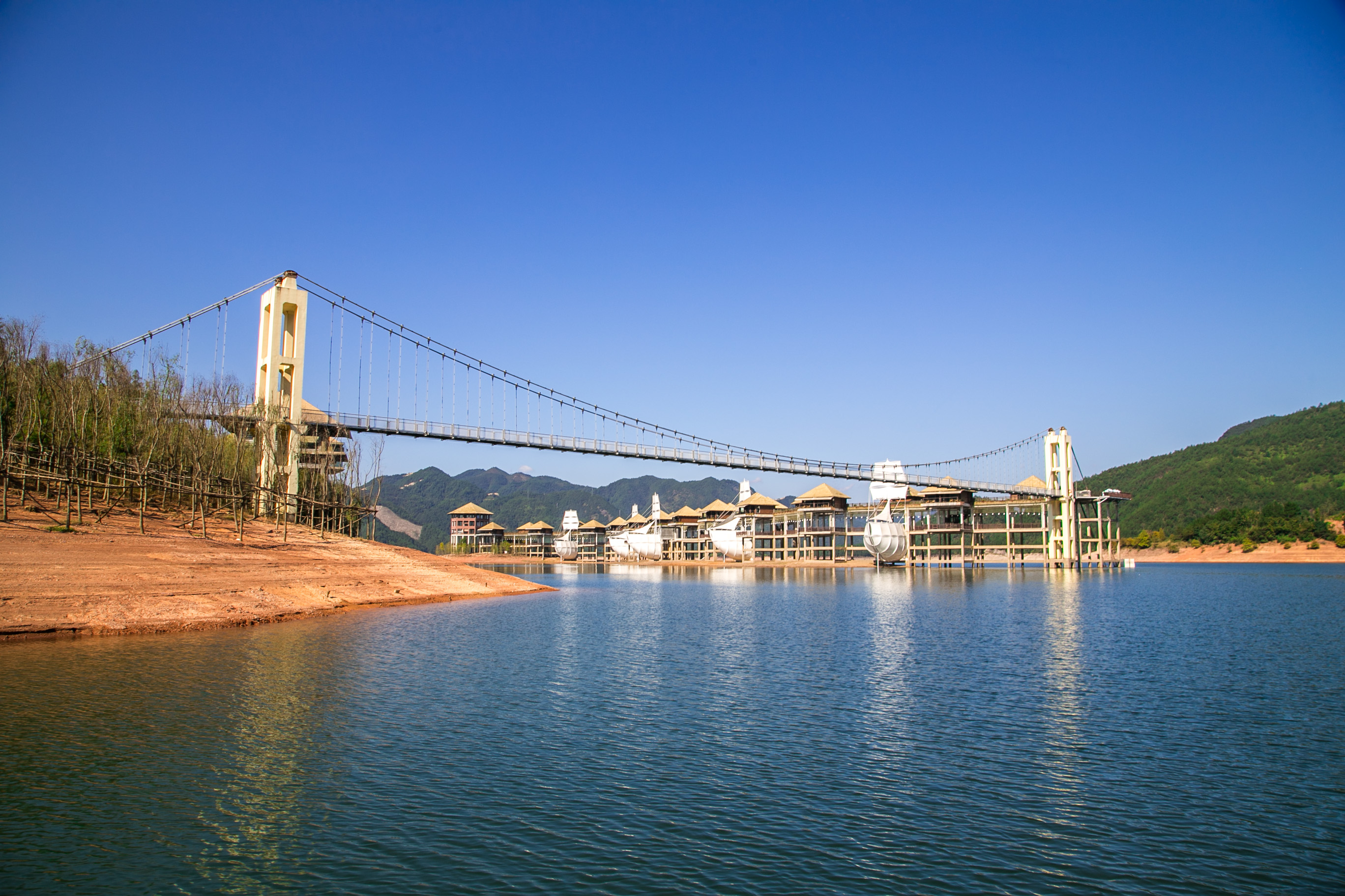 云和湖仙宫景区旅游景点攻略图