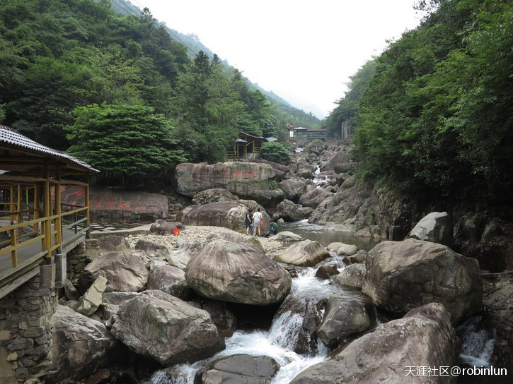 东天目山景区旅游景点攻略图