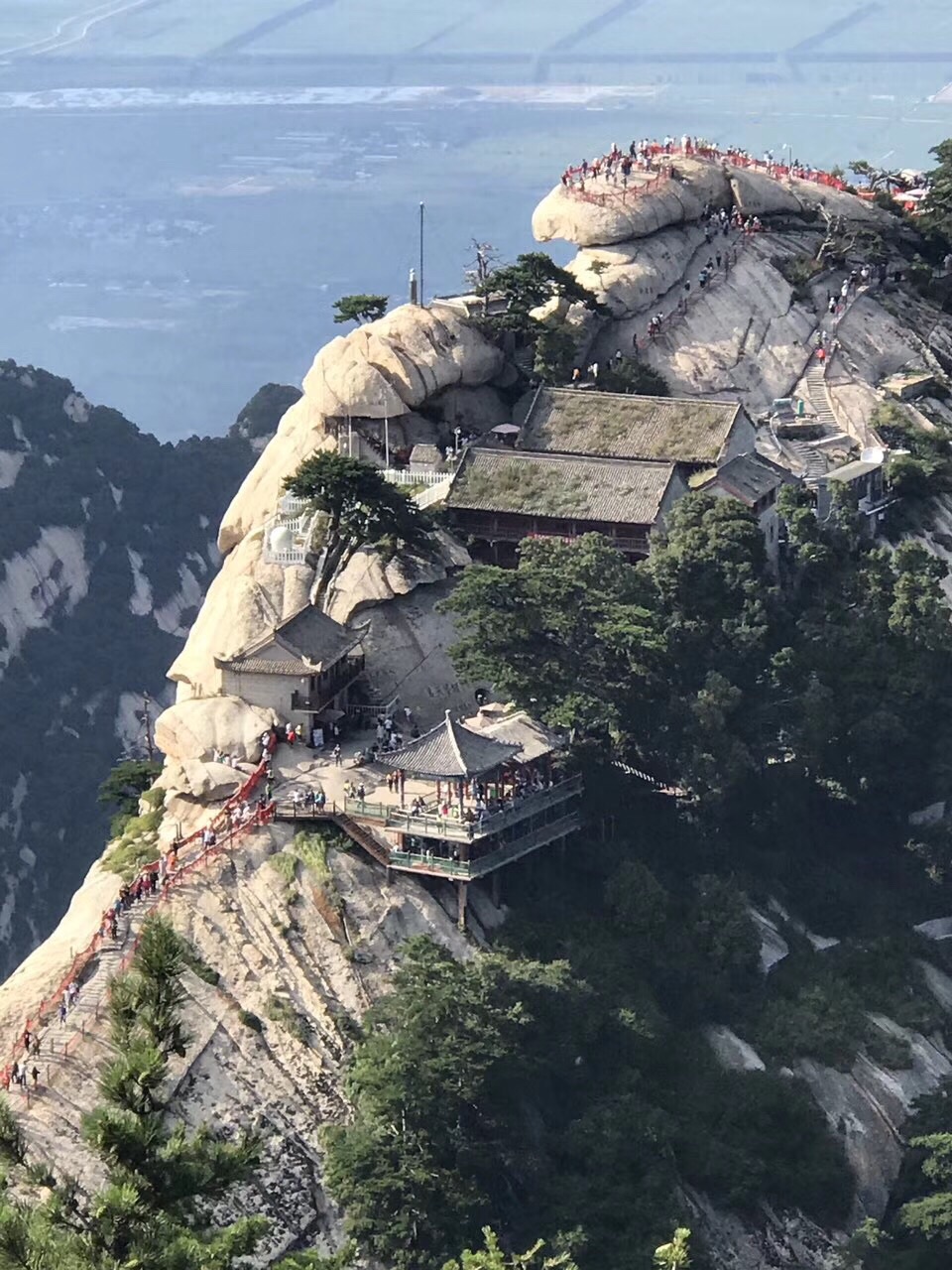 华山旅游景点攻略图