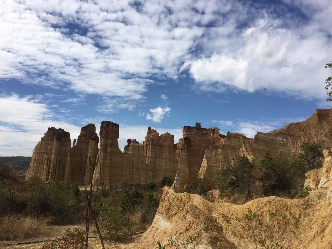 元谋浪巴铺土林(新华土林)好玩吗,元谋浪巴铺土林()样