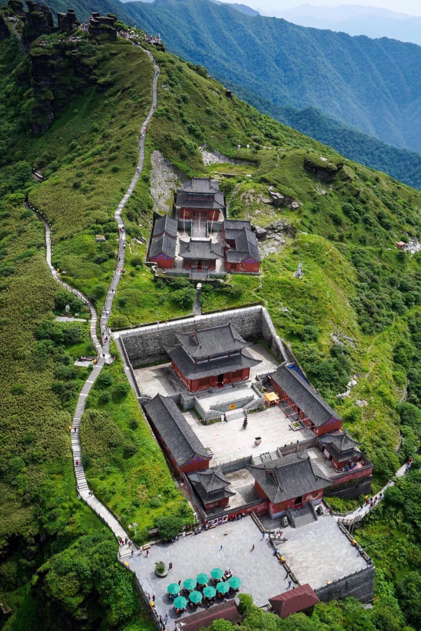 梵净山旅游景点攻略图