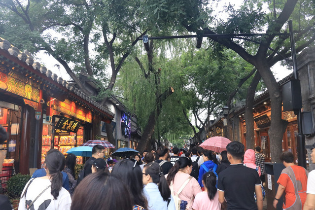 之后,南锣鼓巷就慢慢的成为了旅游观光的地方,现已完全改造成为步行街