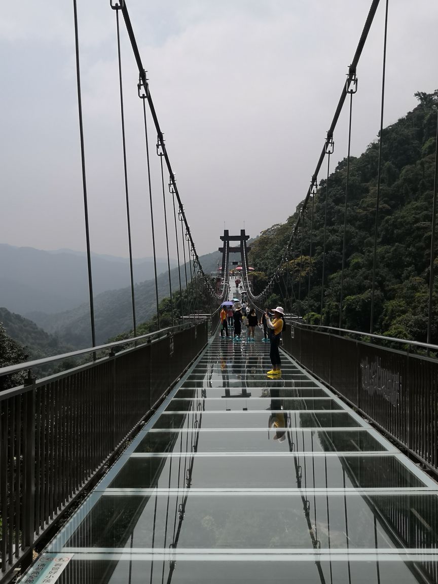 【携程攻略】清远古龙峡玻璃大峡谷景点,玻璃桥和云天