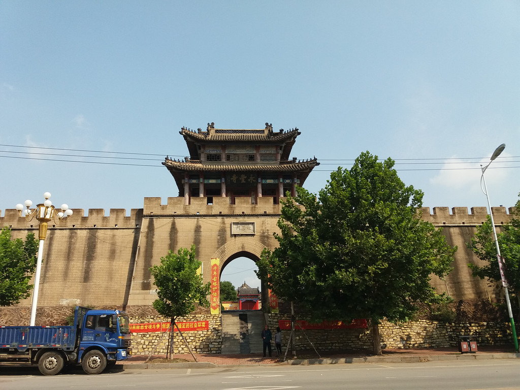 砖塔和千年土石砖三合一城墙原物——大连市瓦房店市复州古城游览记