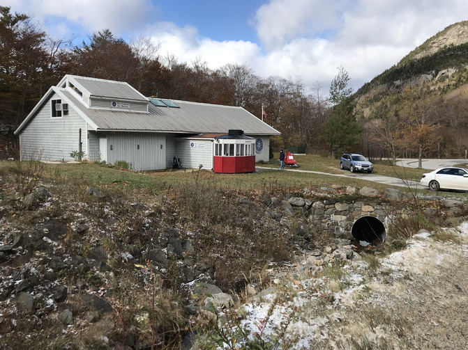 美国白山赏红叶遇初雪,风景美到神安排