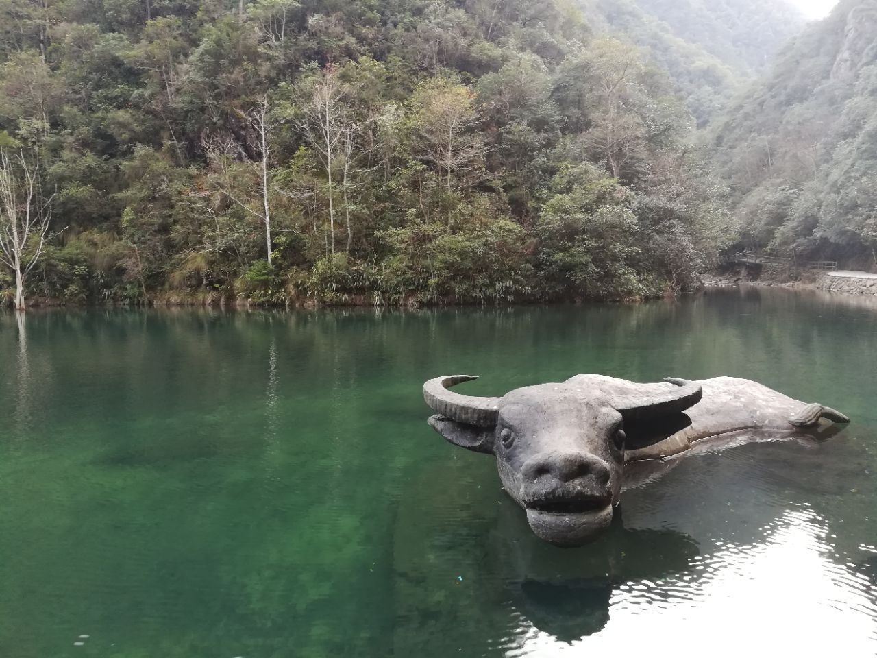 牛头山国家森林公园旅游景点攻略图