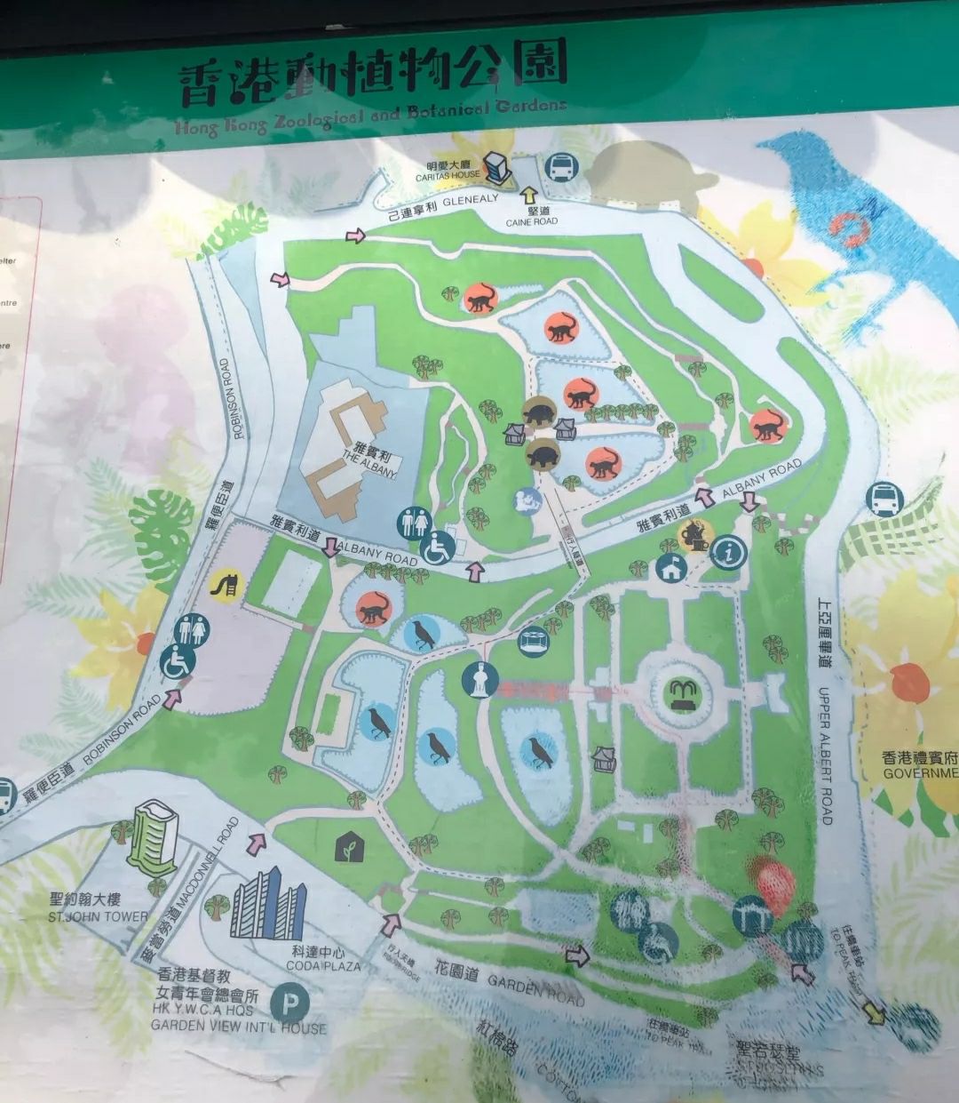 香港动植物公园旅游景点攻略图