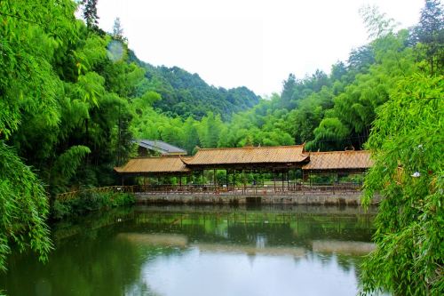 宣汉县峨城竹海公园   分