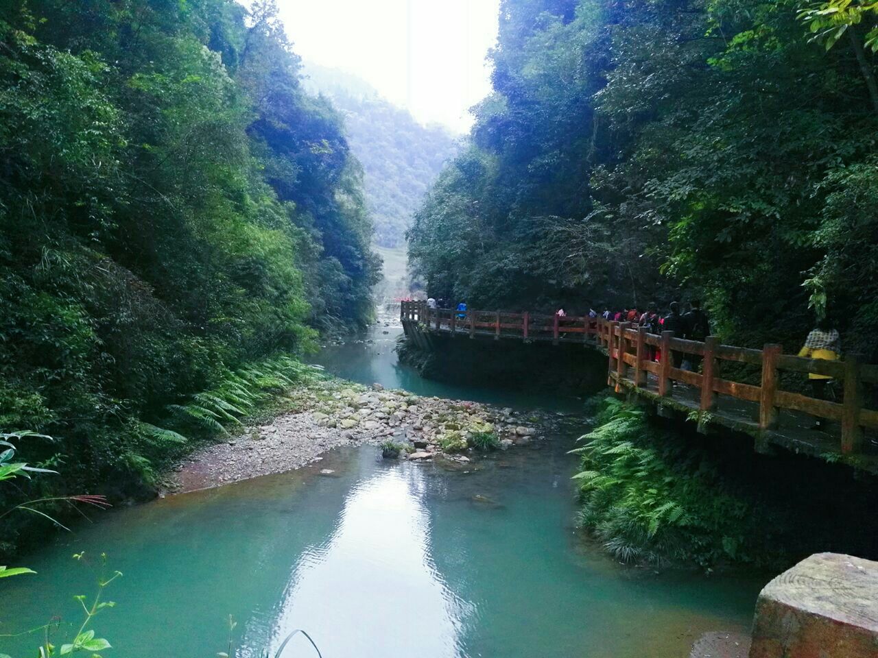 龙水峡地缝