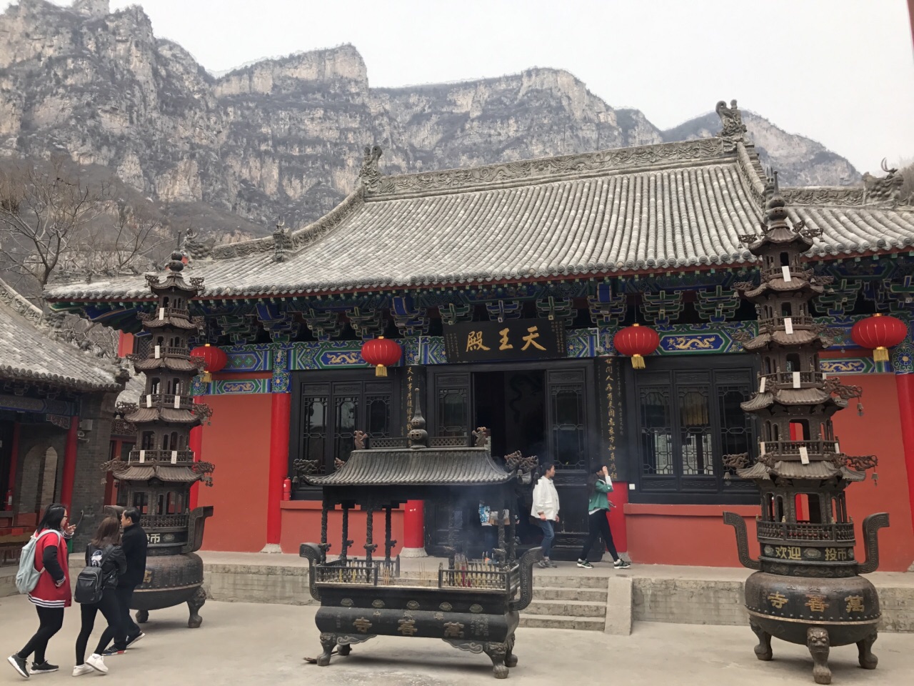 【携程攻略】云台山万善寺景点,该寺庙就在岸上村,距离售票处仅五六